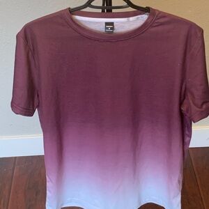 Maroon and White T-Shirt